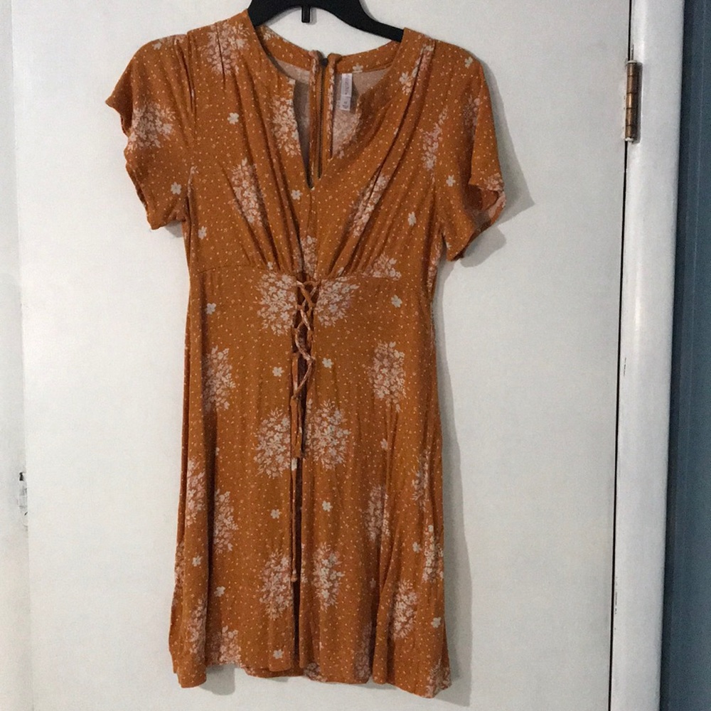 Beautiful Mustard Yellow Dress